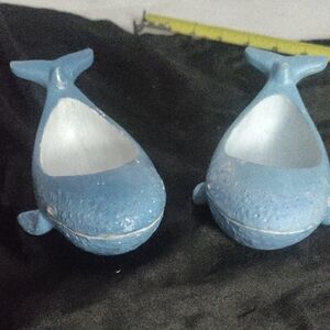 Hand Crafted Blue Whale Home Accents